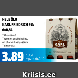 Allahindlus - HELE ÕLU KARL FRIEDRICH