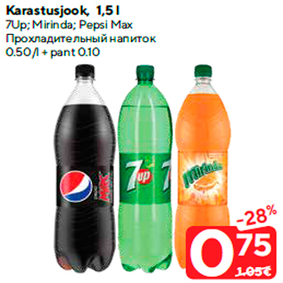 Allahindlus - Karastusjook, 1,5 l