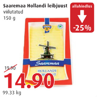 Allahindlus - Saaremaa Hollandi leibjuust