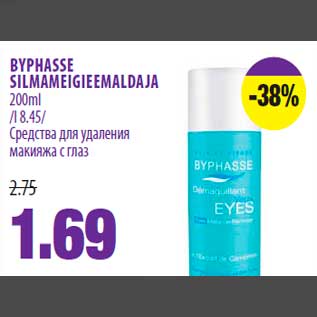 Allahindlus - BYPHASSE SILMAMEIGIEEMALDAJA 200ml