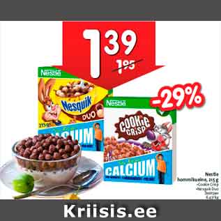 Allahindlus - Nestle hommikueine, 215 g