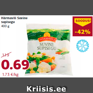 Allahindlus - Härmavili Suvine supisegu 400 g