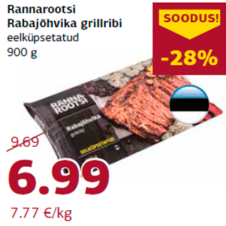 Allahindlus - Rannarootsi Rabajõhvika grillribi