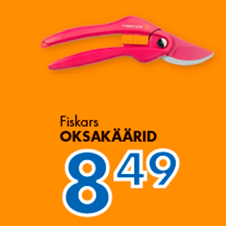 Allahindlus - Fiskars OKSAKÄÄRID