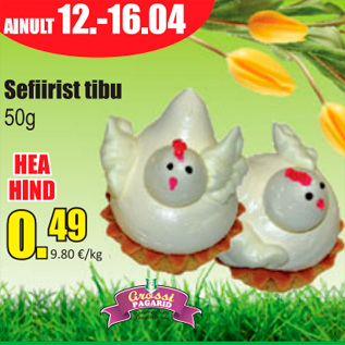 Allahindlus - Sefiirist tibu 50 g