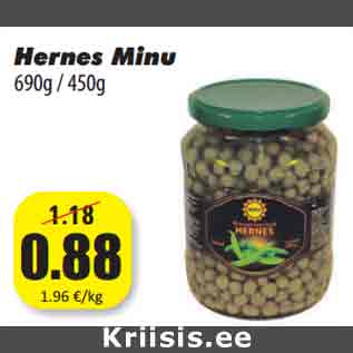 Allahindlus - Hernes Minu 690g / 450g