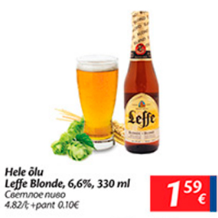 Allahindlus - Hele õlu Leffe Blonde