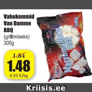 Allahindlus - Vahukommid Van Damme BBQ