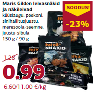 Allahindlus - Maris Gilden leivasnäkid ja näkileivad