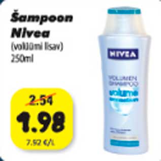 Allahindlus - Šampoon Nivea 250 ml