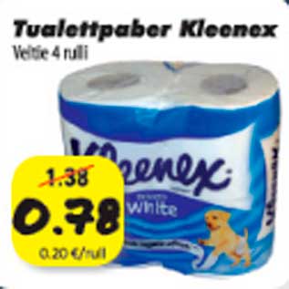 Allahindlus - Tualettpaber Kleenex 4 rulli