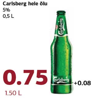 Allahindlus - Carlsberg hele õlu