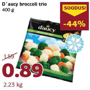 Allahindlus - D´aucy broccoli trio