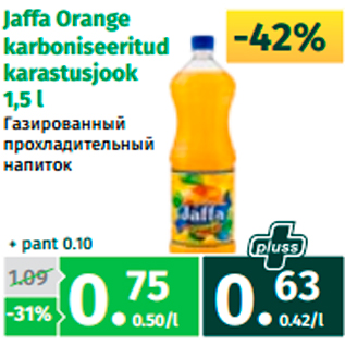 Allahindlus - Jaffa Orange karboniseeritud karastusjook 1,5 l