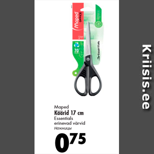 Allahindlus - Maped Käärid 17 cm Essentials