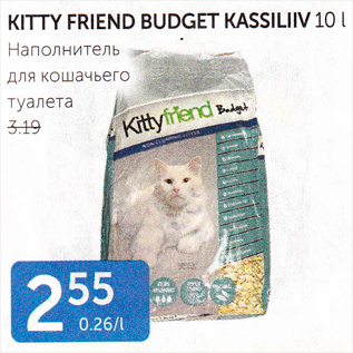 Allahindlus - KITTY FRIEND BUDGET KASSILIIV 10 L