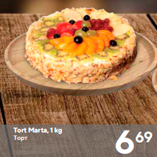 Allahindlus - Tort Marta, 1 kg