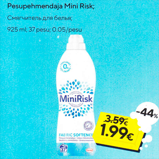 Allahindlus - Pesupehmendaja Mini Risk