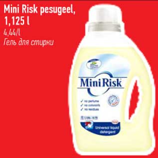 Allahindlus - Mini Risk pesugeel, 1,125 l