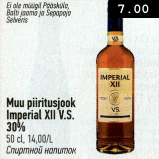 Allahindlus - Muu piiritusjook Imperial XII V.S.