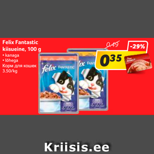 Allahindlus - Felix Fantastic kiisueine, 100 g