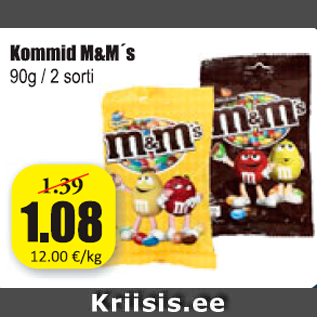 Allahindlus - Kommid M&M