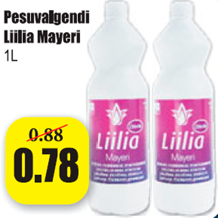 Allahindlus - Pesuvalgendi Liilia Mayeri 1 l