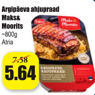 Allahindlus - Argipäeva ahjupraad Maks&Moorits