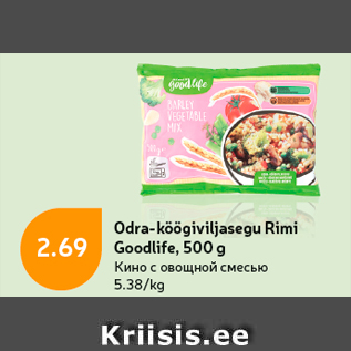 Allahindlus - Odra-köögiviljasegu Rimi Goodlife, 500 g