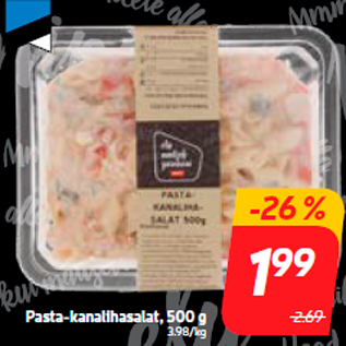 Allahindlus - Pasta-kanalihasalat, 500 g