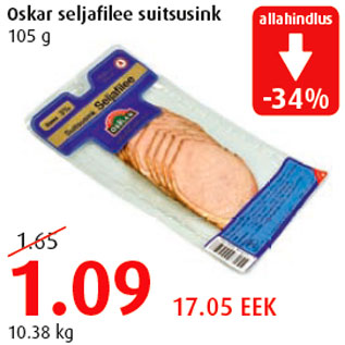 Allahindlus - Oskar seljafilee suitsusink