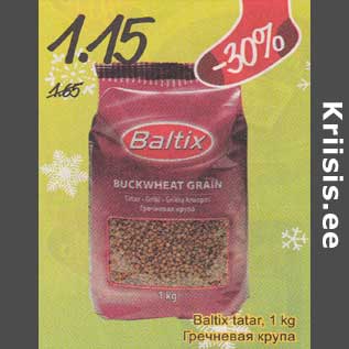 Allahindlus - Baltix tatar, 1 kg