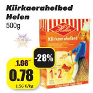 Allahindlus - Kiirkaerahelbed Helen 500 g