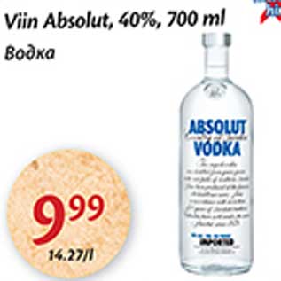 Allahindlus - Viin Absolut