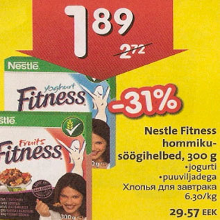 Allahindlus - Nestle Fitness hommikusöögihelbed