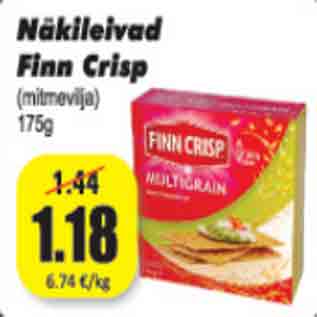 Allahindlus - Näkileivad Finn Crisp 175 g