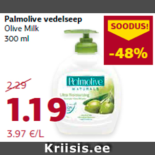 Allahindlus - Palmolive vedelseep