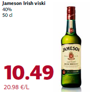 Allahindlus - Jameson Irish viski