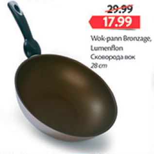 Allahindlus - Wok-pann Bronzage, Lumenflon 28 cm