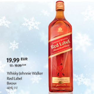 Allahindlus - Whisky Johnnie Walker Red Label