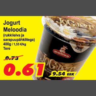 Allahindlus - Jogurt Meloodia