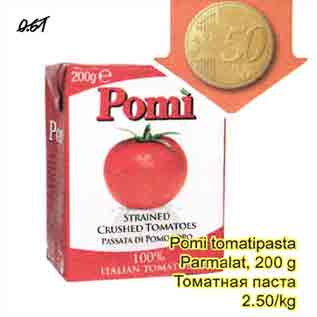 Allahindlus - Pomi tomatipasta Parmalat, 200 g