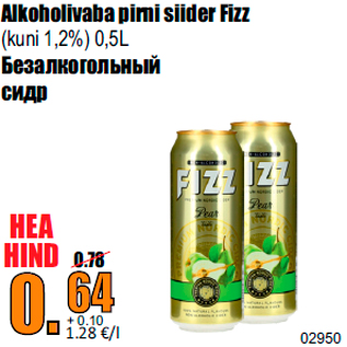 Allahindlus - Alkoholivaba pirni siider Fizz