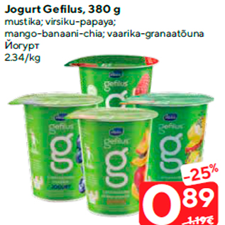 Allahindlus - Jogurt Gefilus, 380 g