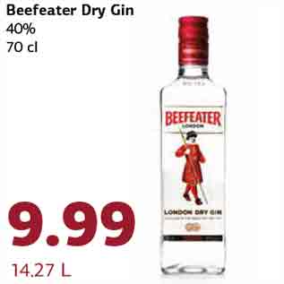 Allahindlus - Beefeater Dry Gin 40% 70 cl