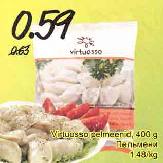 Allahindlus - Virtuosso pelmeenid, 400 g