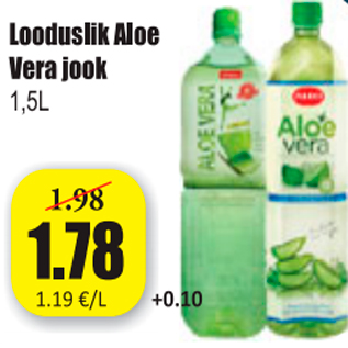 Allahindlus - Loduslik Aloe Vera jook 1,5 L