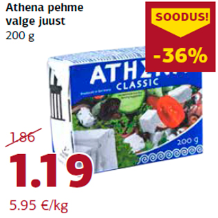 Allahindlus - Athena pehme valge juust 200 g