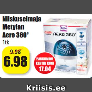 Allahindlus - Niiskuseimaja Metylan Aero 3600 1tk