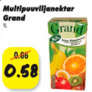 Allahindlus - Multipuuviljanektar Grand 1l